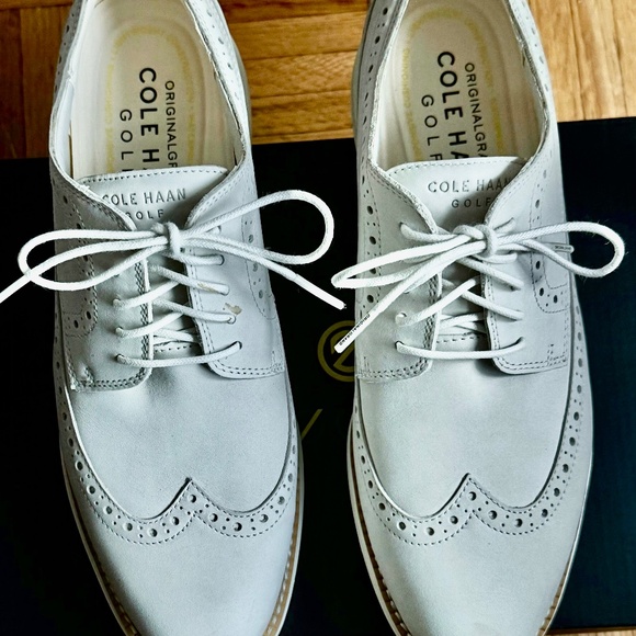 Cole Haan Womens Flat Waterproof Golf shoes size 10 M - Picture 1 of 3